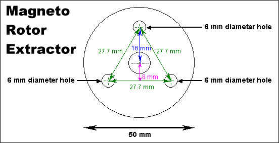 Magneto Rotor Extractor Diagram